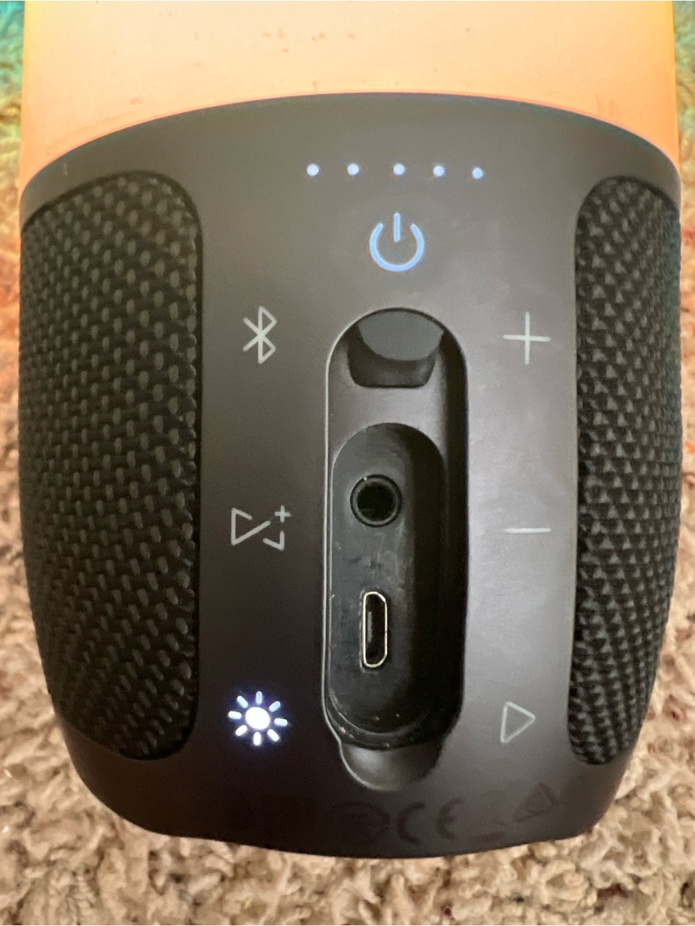 JBL Portable Bluetooth Speaker - Black/Gunmetal - Picture 3 of 5